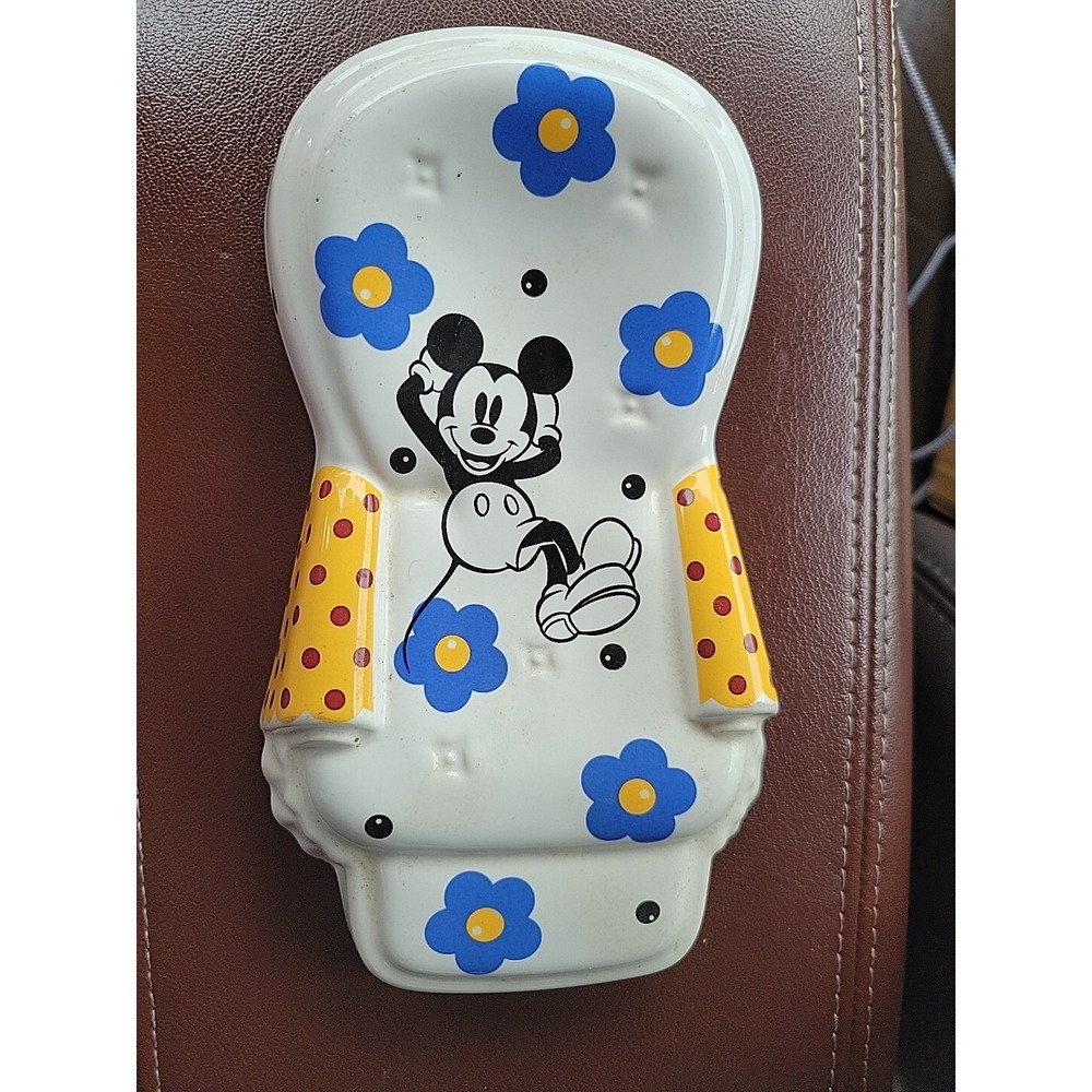 Disney Mickey Mouse Ceramic Spoon Rest Pfaltzgraff York, PA‎ USA